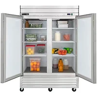 42 Cu. Ft. Stainless Commercial Reach-In Refrigerator 