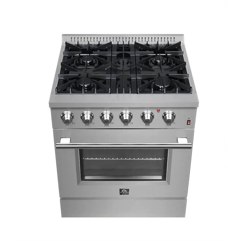 4.32 Cu. Ft. Stainless Dual Fuel Freestanding Range