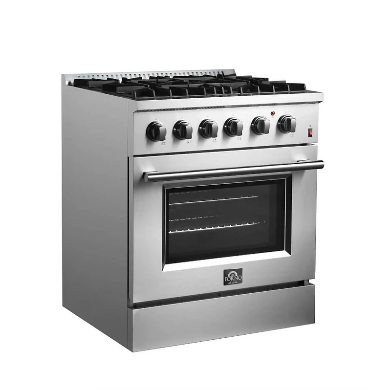 4.32 Cu. Ft. Stainless Dual Fuel Freestanding Range