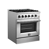 4.32 Cu. Ft. Stainless Dual Fuel Freestanding Range