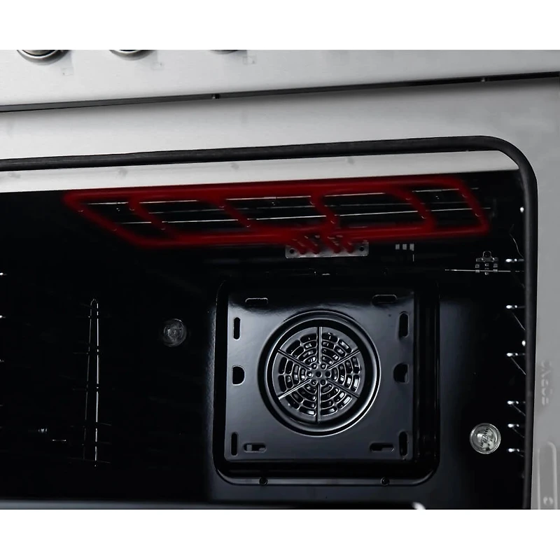 4.32 Cu. Ft. Stainless Dual Fuel Freestanding Range