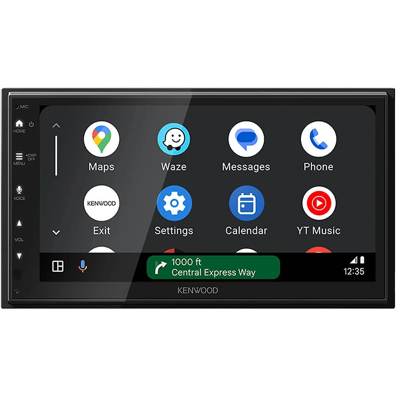 6.8 inch Digital Multimedia Bluetooth Receiver with Apple CarPlay and Android Auto