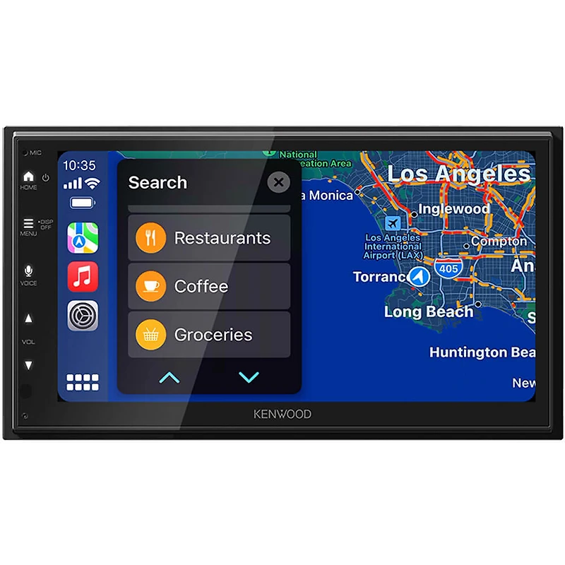 6.8 inch Digital Multimedia Bluetooth Receiver with Apple CarPlay and Android Auto