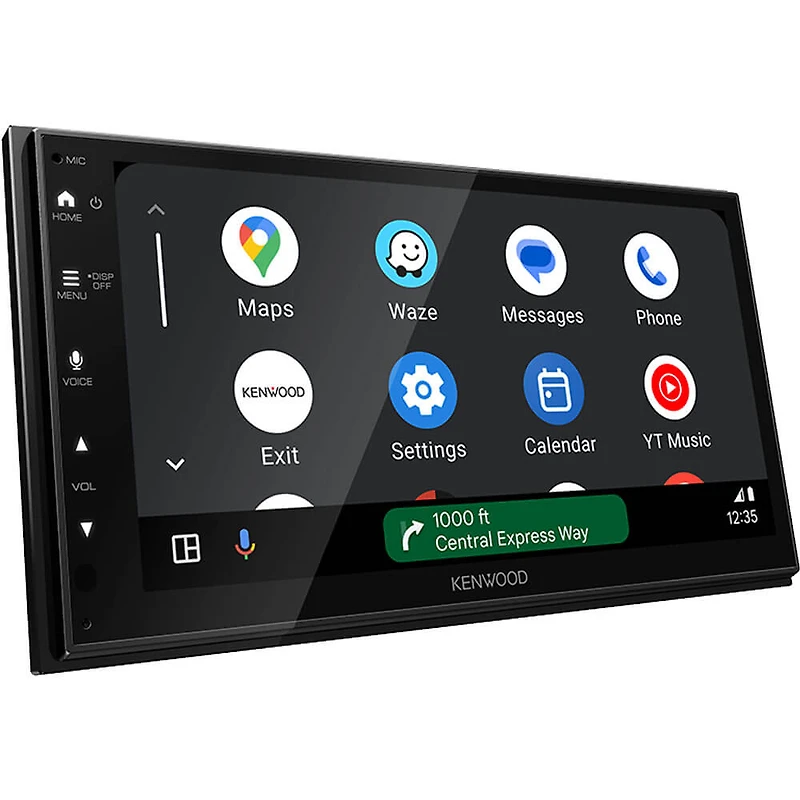 6.8 inch Digital Multimedia Bluetooth Receiver with Apple CarPlay and Android Auto
