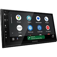 6.8 inch Digital Multimedia Bluetooth Receiver with Apple CarPlay and Android Auto