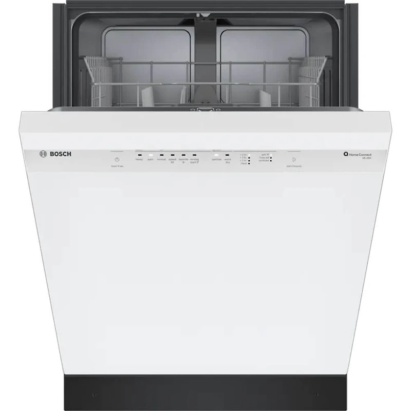 48 dBA White Full Console Built-In Smart Dishwasher