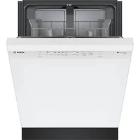 48 dBA White Full Console Built-In Smart Dishwasher