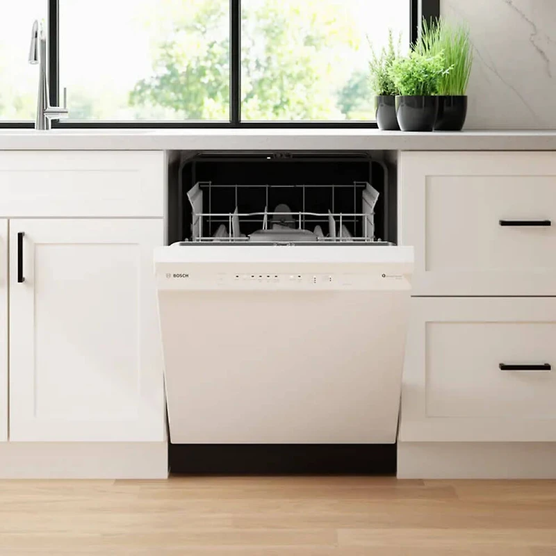 48 dBA White Full Console Built-In Smart Dishwasher