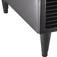 24 inch Half Cube Undercounter Ice Machine - Stainless/Black