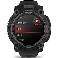 Instinct 3 AMOLED 45mm Smart Watch - Black