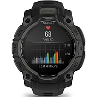 Instinct 3 AMOLED 45mm Smart Watch - Black