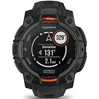 Instinct 3 Solar 45mm Smart Watch - Black
