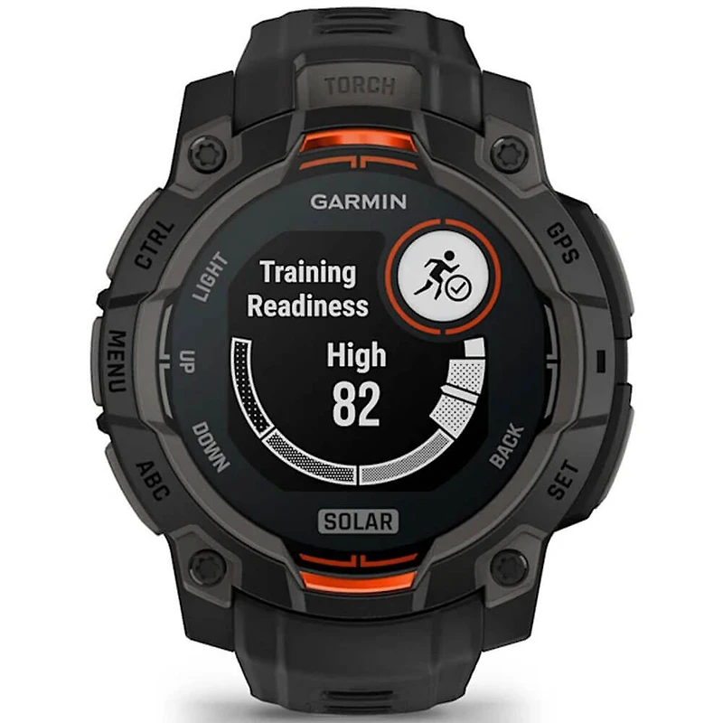 Instinct 3 Solar 45mm Smart Watch - Black