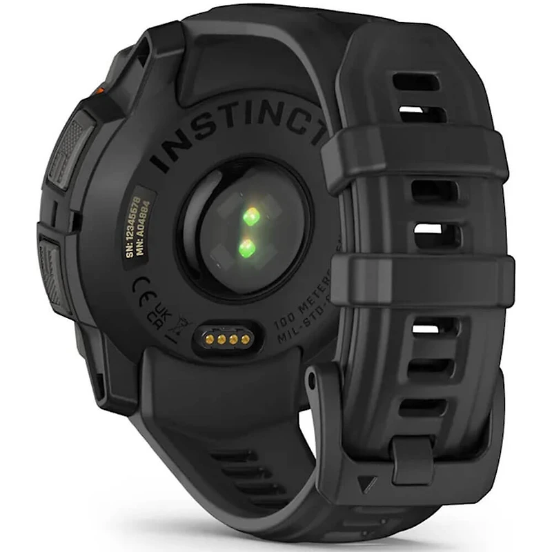 Instinct 3 Solar 45mm Smart Watch - Black