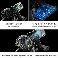 Car And Boat Handheld Cordless Vacuum - Purple/Silver