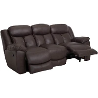 Warner Manual Reclining Sofa with Pillow Arms - Duvall Coffee