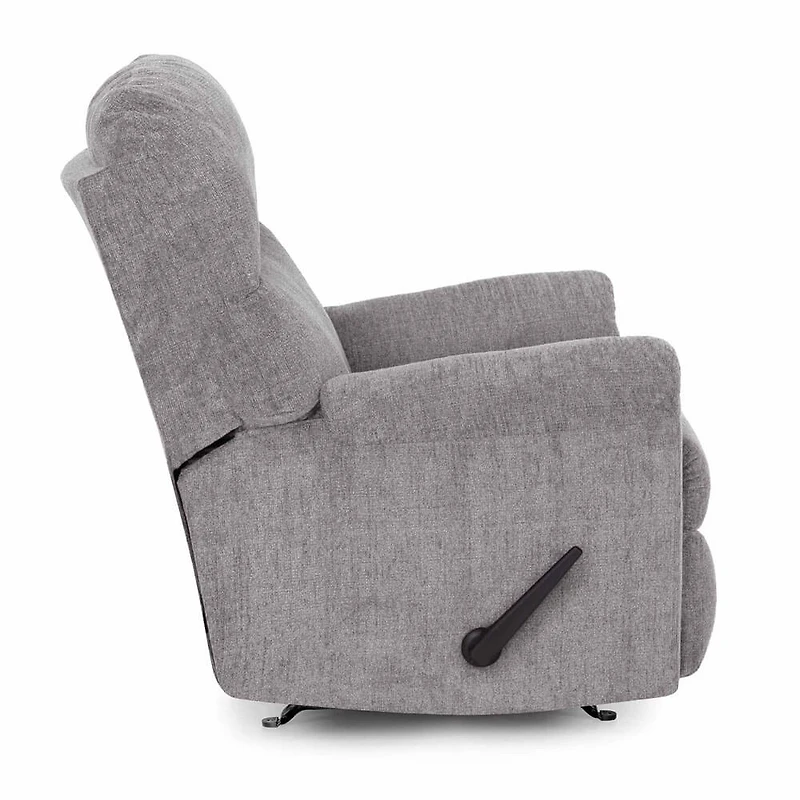 Harvey Fabric Rocker Recliner - Contend Ash