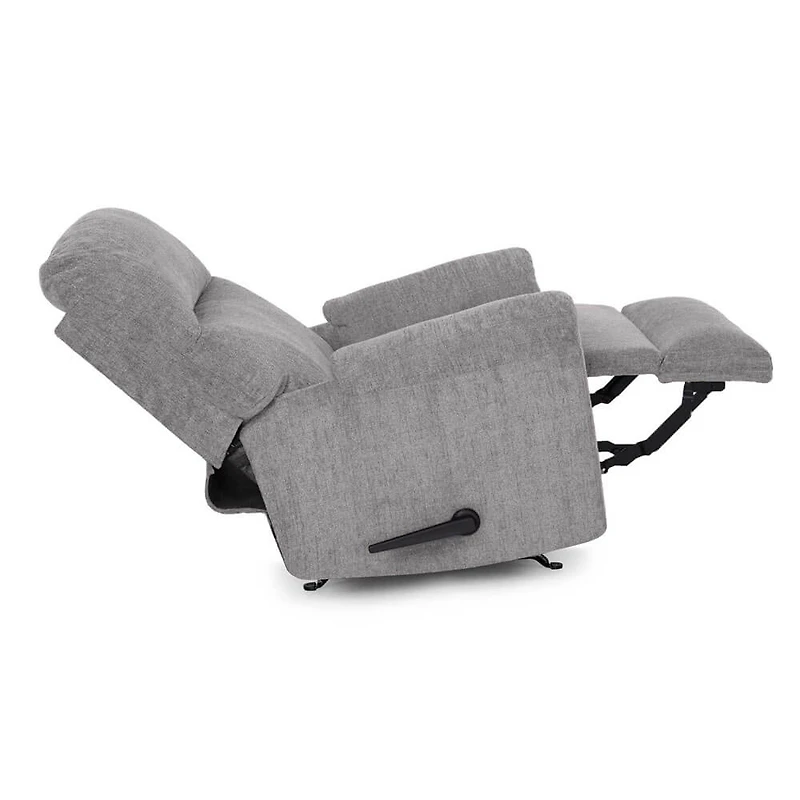 Harvey Fabric Rocker Recliner - Contend Ash