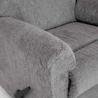 Harvey Fabric Rocker Recliner - Contend Ash