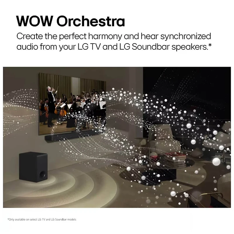Home Theater Soundbar 5.1.3 Channel with Rear Speakers and WOW Orchestra