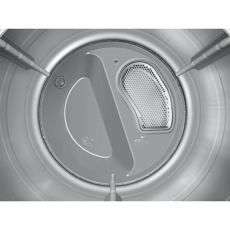7.5 Cu. Ft. Brushed Black Front Load Smart Electric Dryer