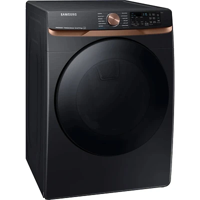 7.5 Cu. Ft. Brushed Black Front Load Smart Electric Dryer