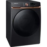 7.5 Cu. Ft. Brushed Black Front Load Smart Electric Dryer