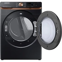 7.5 Cu. Ft. Brushed Black Front Load Smart Electric Dryer