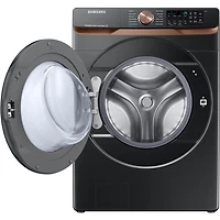 5 Cu. Ft. Brushed Black Front Load Smart Washer