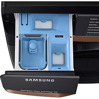 5 Cu. Ft. Brushed Black Front Load Smart Washer