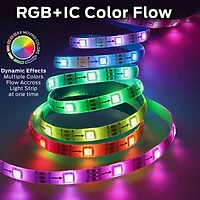 100Ft. Multi-Color Flow LED Light Strip