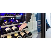 46 Can Dual-Zone Undercounter Wine & Beverage Center - Black