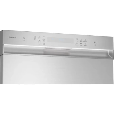 52 dBA Stainless Front Control Built-In Dishwasher