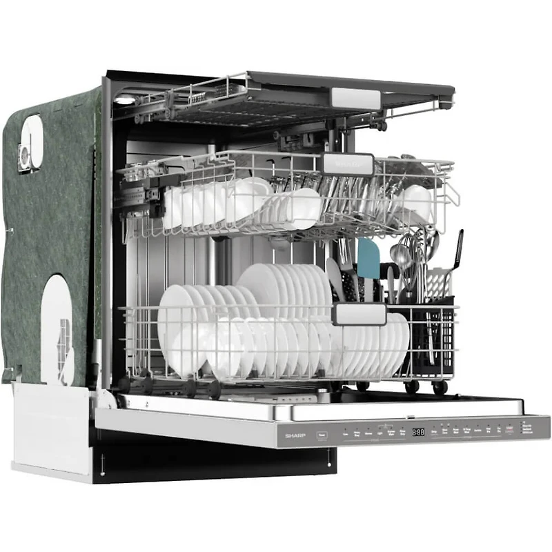 45 dBA Stainless Fully Integrated Built-In Smart Dishwasher