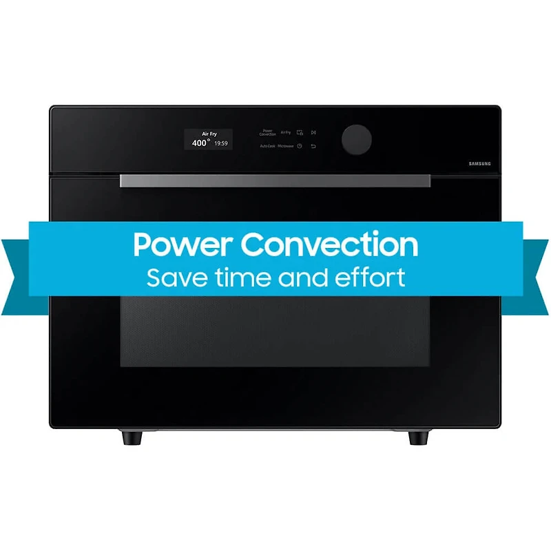 1.2 Cu. Ft. Black Countertop Smart Microwave