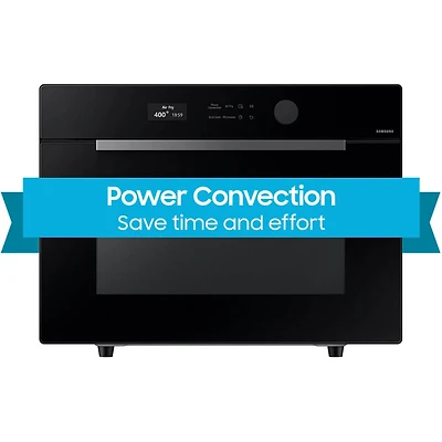 1.2 Cu. Ft. Black Countertop Smart Microwave