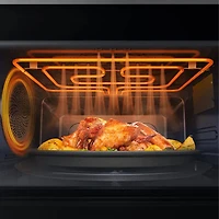 1.2 Cu. Ft. Black Countertop Smart Microwave