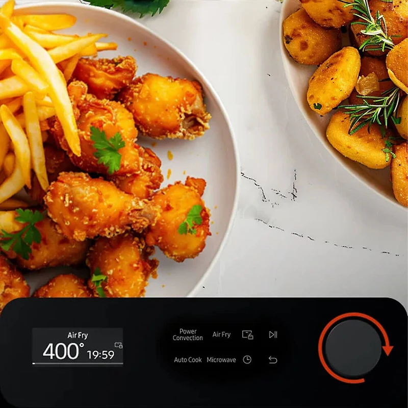 1.2 Cu. Ft. Black Countertop Smart Microwave