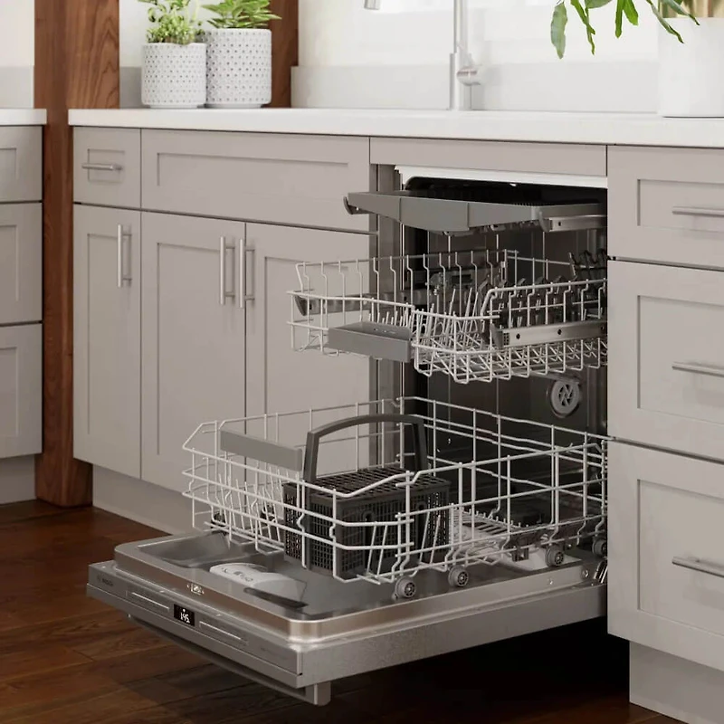 42 dBA Stainless Fully Integrated Built-In Smart Dishwasher