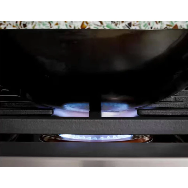 48 inch White 6 Burner Gas Cooktop