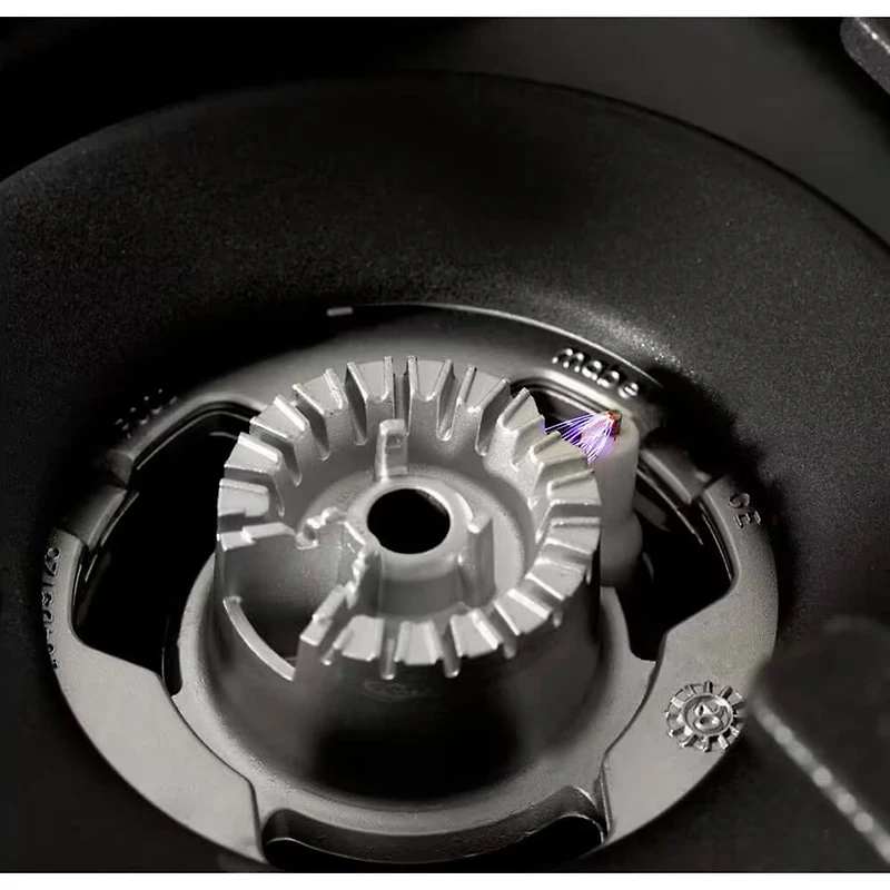 48 inch White 6 Burner Gas Cooktop