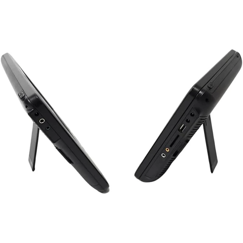 10.1 inch Dual-Screen Portable DVD Player - Recertified - Black