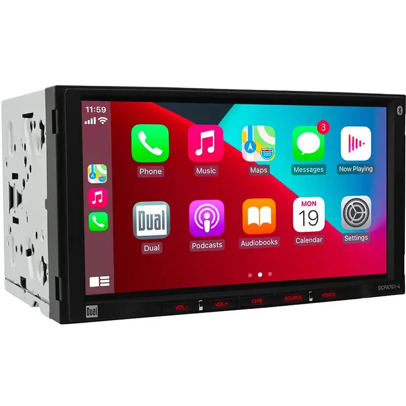 7 inch Digital Media Receiver with Carplay and Android Auto