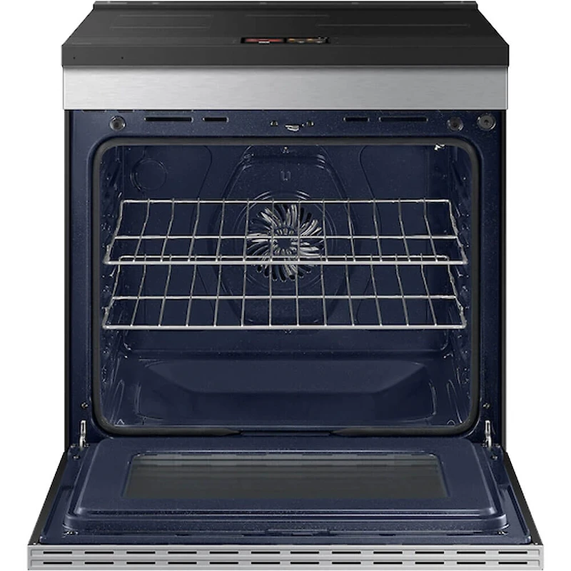 6.3 Cu. Ft. Bespoke Stainless Slide-In Smart Induction Electric Range