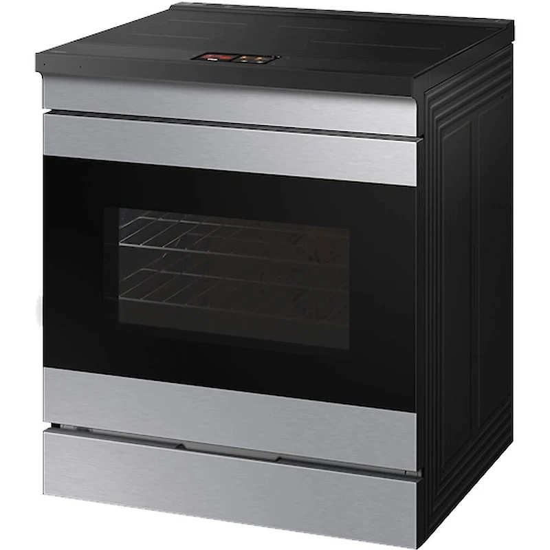6.3 Cu. Ft. Bespoke Stainless Slide-In Smart Induction Electric Range