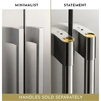 29.5 Cu. Ft. Stainless Counter-Depth Side-By-Side Smart Refrigerator