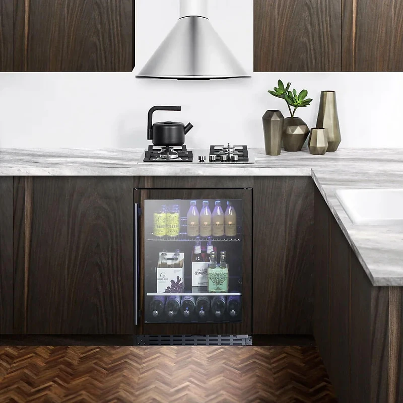 24 inch Built-In Commercial Beverage Center - Panel Ready