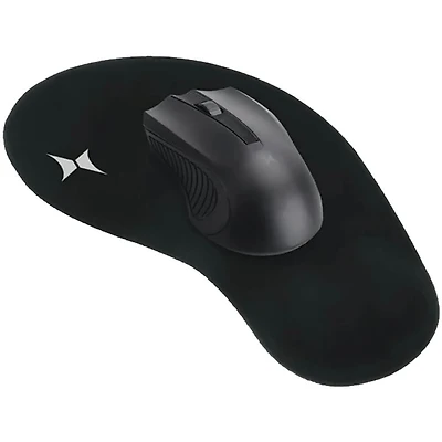 Wrist-Rest Gel Mouse Pad - Black 