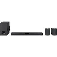 4.1 Ch Soundbar with Wireless Subwoofer and Rear Speakers