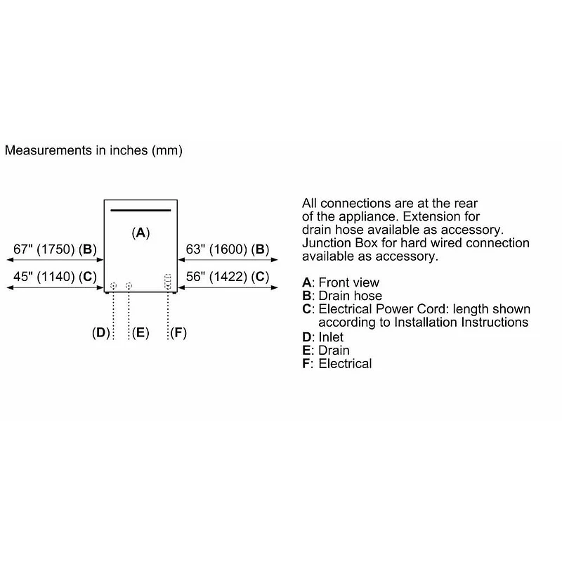38 dBA Stainless Fully Integrated Smart Dishwasher